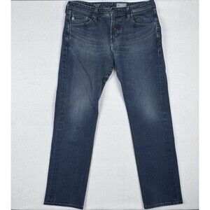 AG Adriano Goldschmied The Graduate Tailored Leg Jeans Dark Wash Men Size 33x31